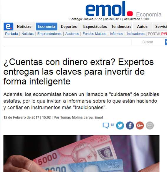 Expertos entregan las claves para invertir de forma inteligente